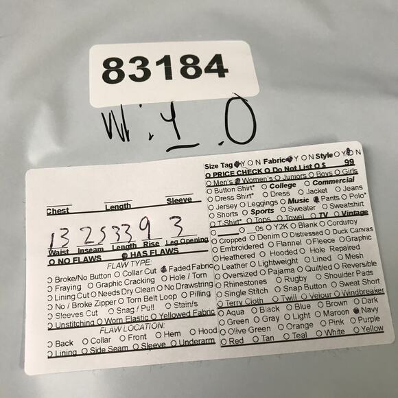 TNA Aritzia Cozy Fleece Jogger Sweatpants Womens 2XS XXS Pocket Navy - Picture 2 of 5